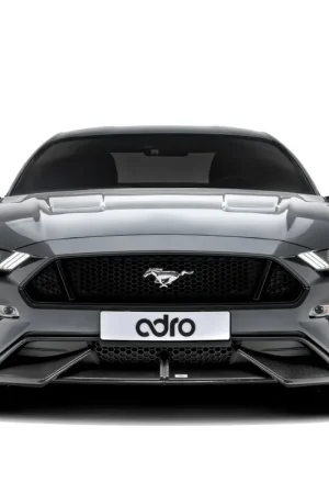 Deal ADRO Carbon Fibre Front Lip Ford Mustang 18-23