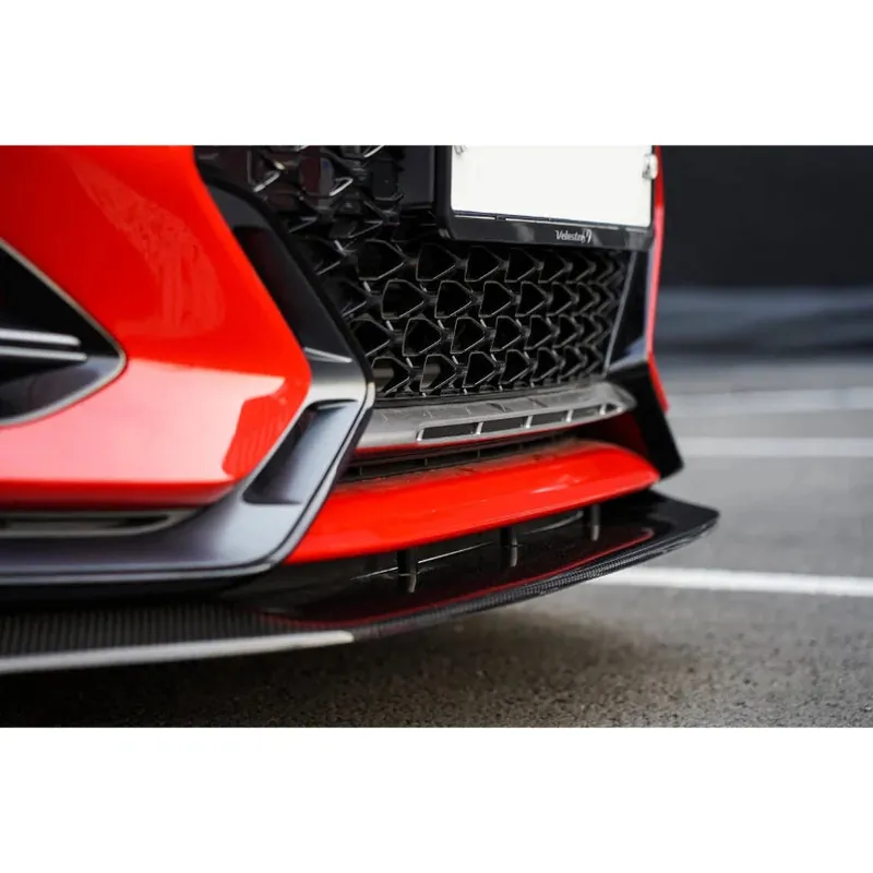 Fresh Stock ADRO Carbon Fibre Front Lip V1 Hyundai Veloster Turbo Inc N 18-22