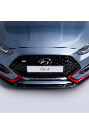 Authentic ADRO Carbon Fibre Front Lip V3 Type B Hyundai Veloster N 18-22