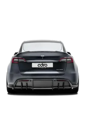 Don’t Miss Out ADRO Premium Prepreg Carbon Fiber Rear Diffuser Tesla Model Y 19+