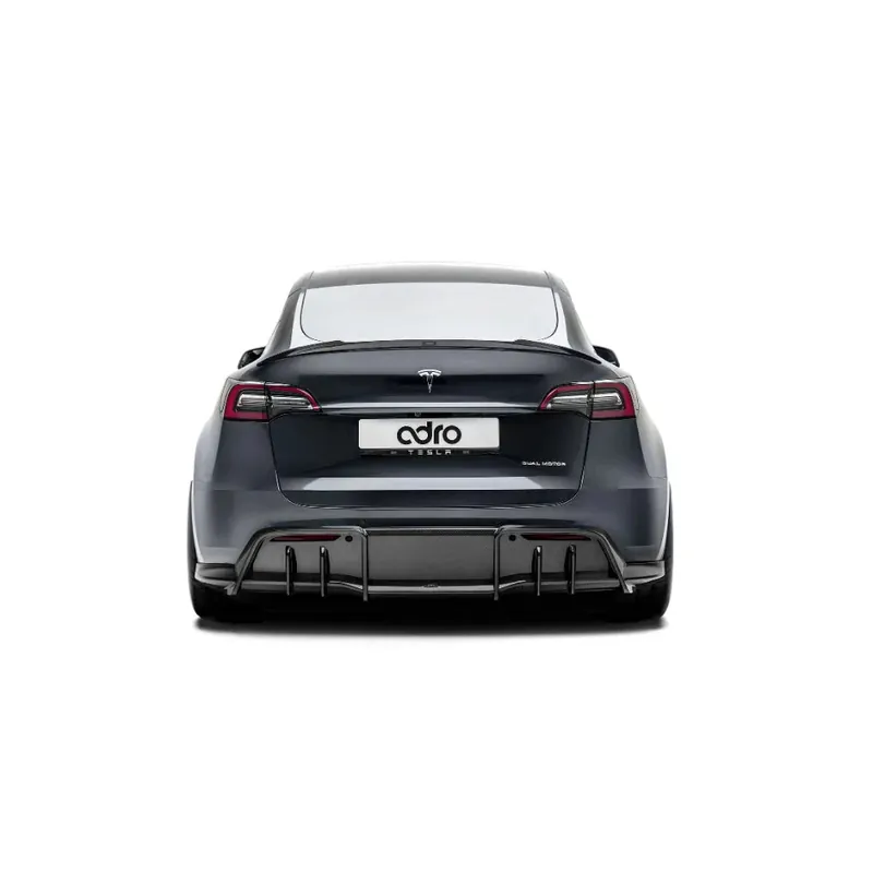 Don’t Miss Out ADRO Premium Prepreg Carbon Fiber Rear Diffuser Tesla Model Y 19+