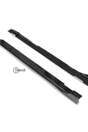 Money Back Guarantee ADRO Carbon Fibre Side Skirts V2 Kia Stinger 18-23