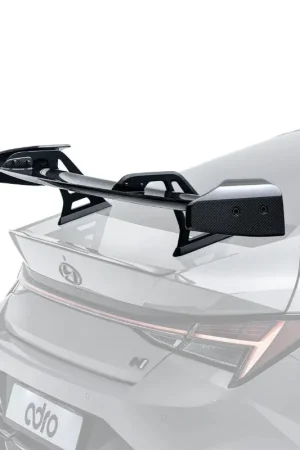 Trending ADRO AT-R1 Carbon Fibre Swan Neck GT Wing Hyundai Elantra N 20+