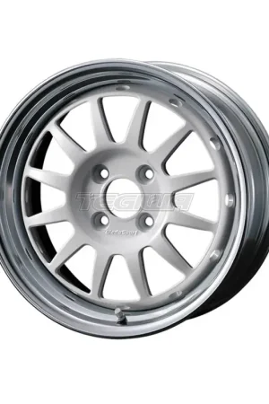 WedsSport Racing Alloy Wheel 15x7 ET20-45 4x100 White 65mm CB Holiday Sale