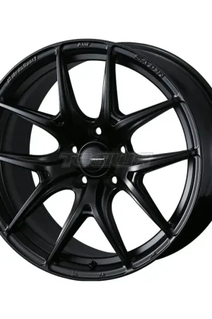 WedsSport SA-01R Alloy Wheel 18x8.5 ET35 5x114.3 73mm CB Matt Black New Arrival