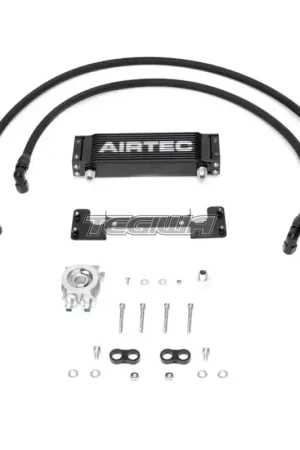 New Release Airtec Motorsport Oil Cooler Kit Toyota GR Yaris 20+ - Airtec Logo: Wh