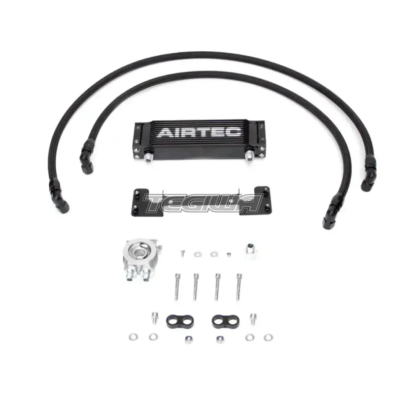 New Release Airtec Motorsport Oil Cooler Kit Toyota GR Yaris 20+ - Airtec Logo: Wh
