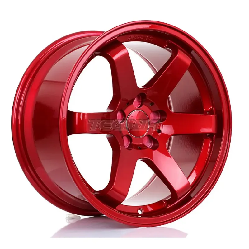 BOLA B1 Alloy Wheel 18x9.5 5x115 ET35 To 45 67.1mm CB Candy Red Today Only