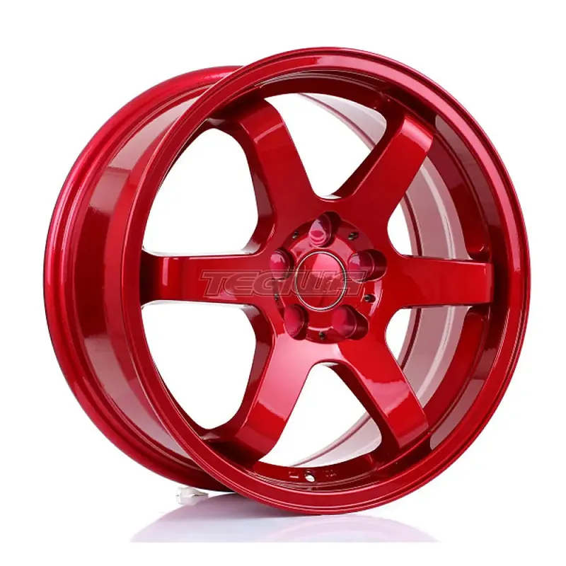 BOLA B1 Alloy Wheel 17x7.5 5x98 ET40 To 45 73.1mm CB Candy Red Genuine