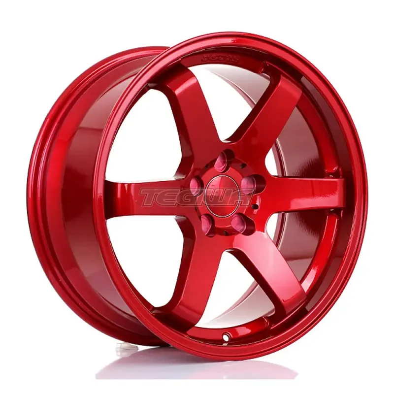 Money Back Guarantee BOLA B1 Alloy Wheel 19x8.5 5x112 ET30 To 45 72.6mm CB Candy Red