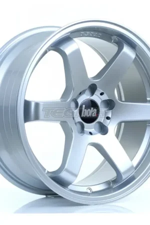 BOLA B1 Alloy Wheel 18x8.5 5x112 ET30 To 45 72.6mm CB Crystal Silver Same Day Shipping