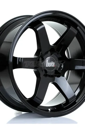 Authentic BOLA B1 Alloy Wheel 18x8.5 5x120.65 ET40 To 45 72.6mm CB Gloss Black