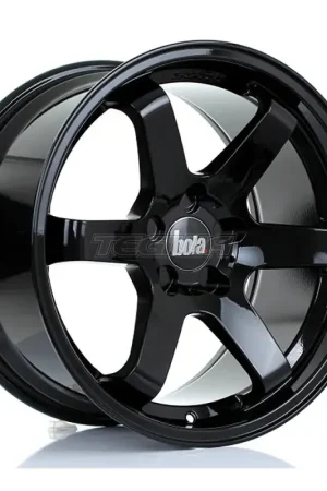 BOLA B1 Alloy Wheel 18x9.5 5x118 ET30 To 45 72.6mm CB Gloss Black Direct From Manufacturer