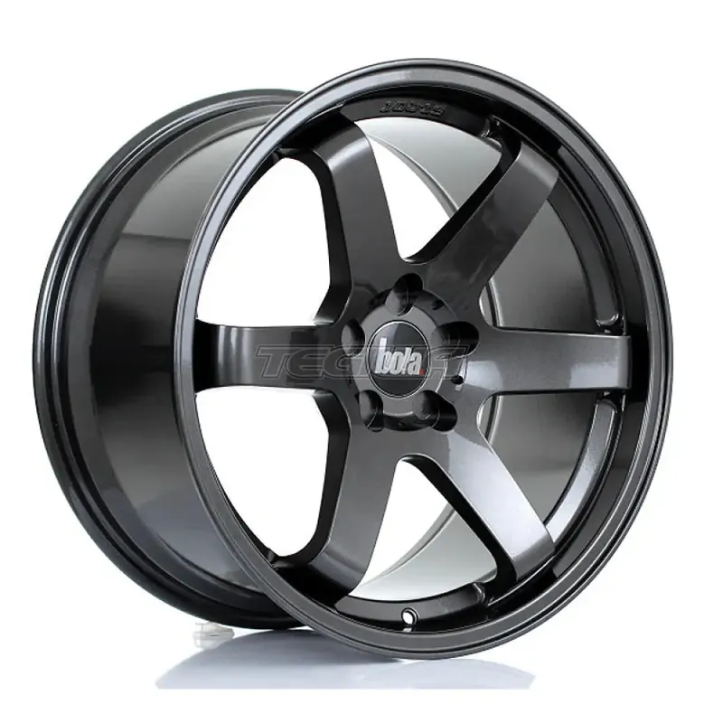 BOLA B1 Alloy Wheel 19x10 5x100 ET25 To 45 72.6mm CB Gloss Gunmetal New Release