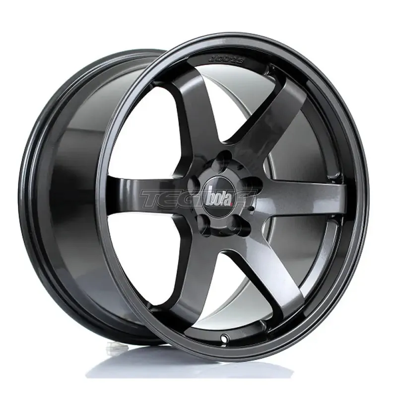 BOLA B1 Alloy Wheel 19x10 5x98 ET25 To 45 72.6mm CB Gloss Gunmetal Brand New