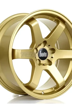 BOLA B1 Alloy Wheel 18x8.5 5x105 ET30 To 45 72.6mm CB Gold Discount