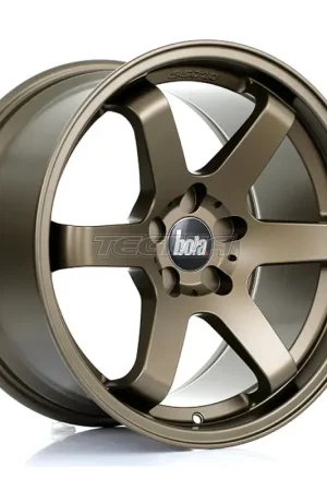 Time-Limited BOLA B1 Alloy Wheel 18x9.5 5x114 ET35 To 45 67.1mm CB Matt Bronze