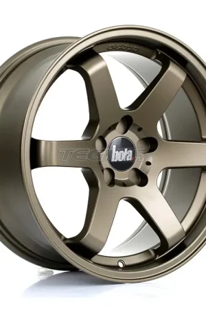 BOLA B1 Alloy Wheel 18x8.5 5x114 ET30 To 45 72.6mm CB Matt Bronze Original