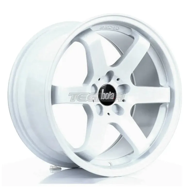 BOLA B1 Alloy Wheel 18x9.5 5x108 ET30 To 45 72.6mm CB White Today Only