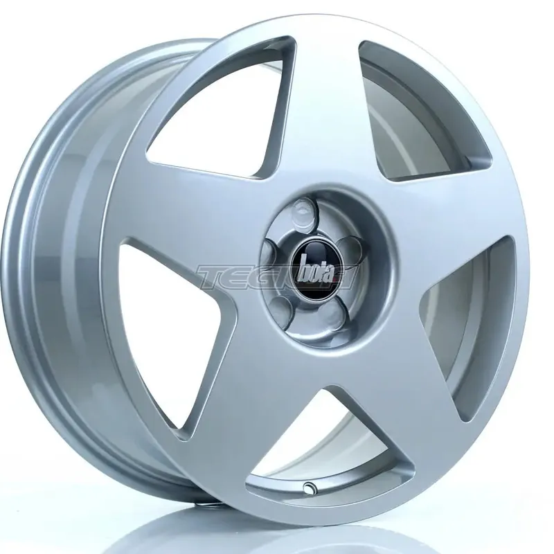 BOLA B10 Alloy Wheel 18x8 5x98 ET30 To 45 72.6mm CB Crystal Silver Free Delivery
