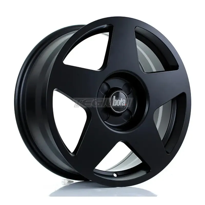 Original BOLA B10 Alloy Wheel 17x7.5 5x112 ET40 To 45 72.6mm CB Matt Black