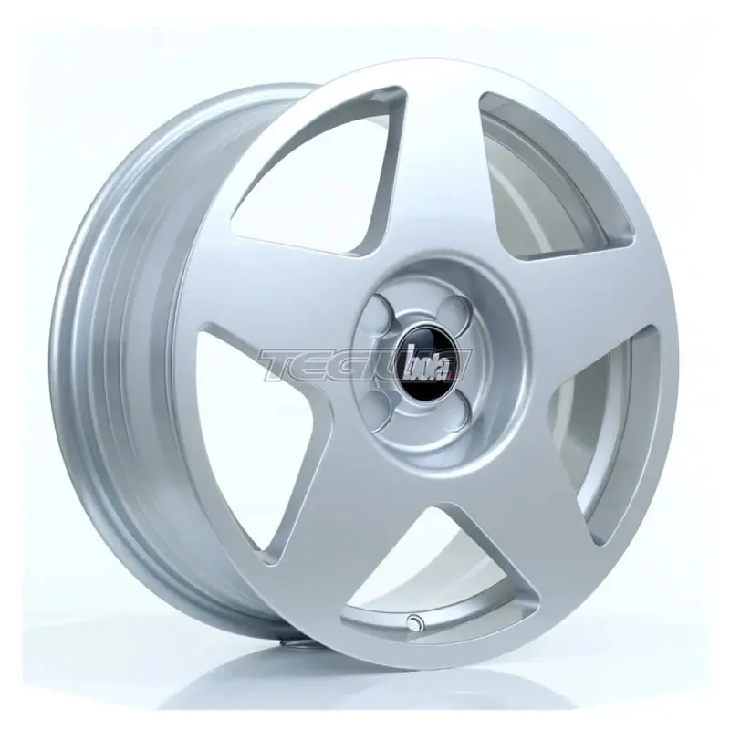 Seasonal Sale BOLA B10 Alloy Wheel 17x7.5 5x112 ET40 To 45 72.6mm CB Silver