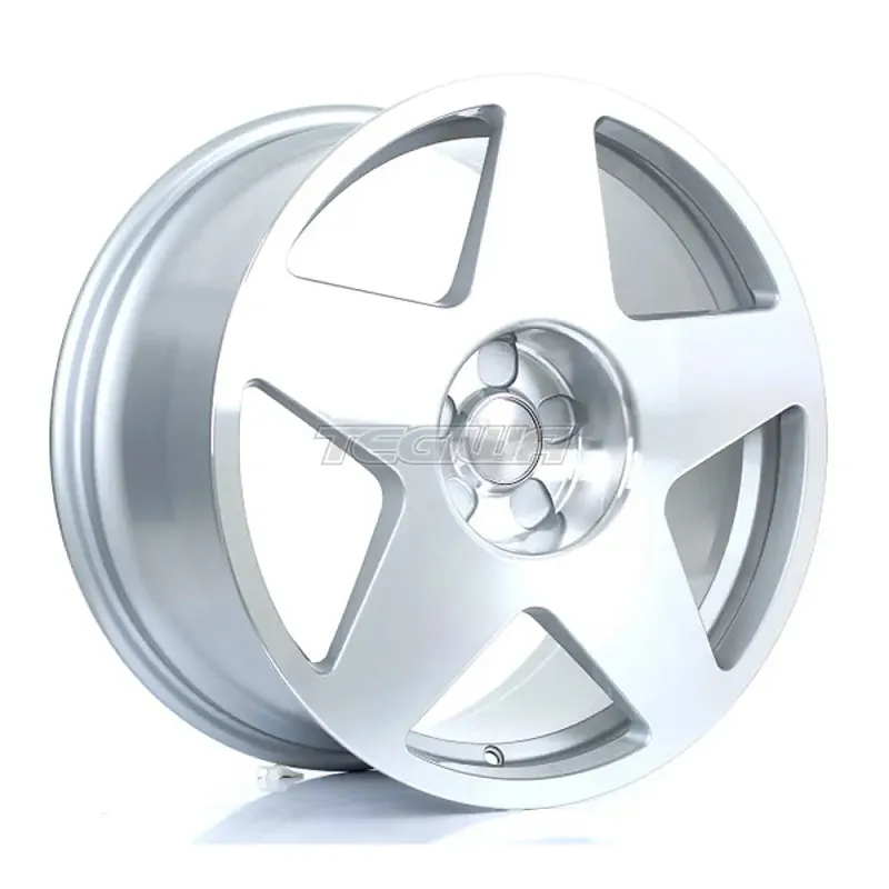 Crafted BOLA B10 Alloy Wheel 18x9 5x105 ET40 To 45 72.6mm CB Silver Polished F