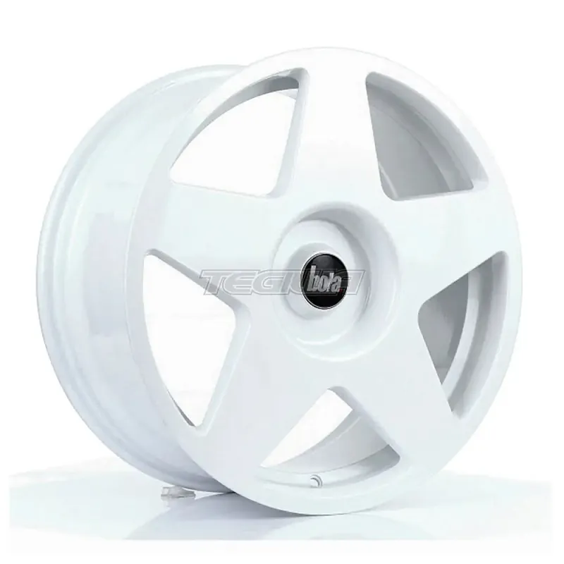BOLA B10 Alloy Wheel 18x8 5x114 ET30 To 45 72.6mm CB White Don’t Miss Out