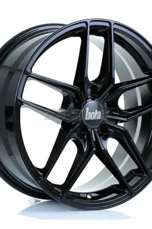 BOLA B11 Alloy Wheel 18x8 5x105 ET30 To 45 72.6mm CB Gloss Black Fast Shipping