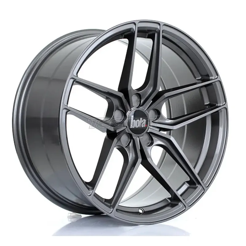 BOLA B11 Alloy Wheel 19x9.5 5x130 ET25 To 45 72.6mm CB Light Gunmetal Affordable