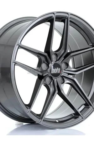 BOLA B11 Alloy Wheel 19x9.5 5x127 ET25 To 45 72.6mm CB Light Gunmetal Top Pick