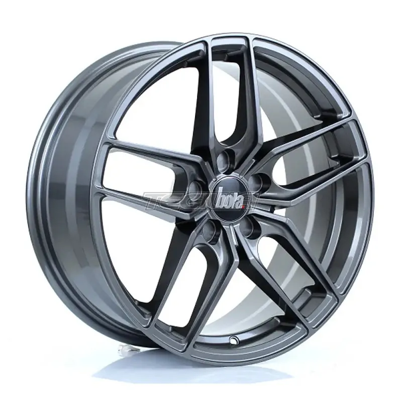 BOLA B11 Alloy Wheel 18x8 5x120 ET30 To 45 72.6mm CB Light Gunmetal Worldwide Shipping