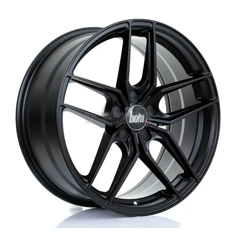 BOLA B11 Alloy Wheel 19x8.5 5x120 ET25 To 52 72.6mm CB Matt Black New Arrival