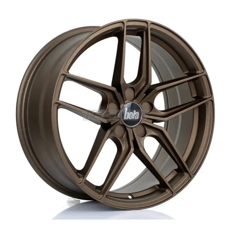 Fresh Stock BOLA B11 Alloy Wheel 19x8.5 5x110 ET25 To 52 72.6mm CB Matt Bronze