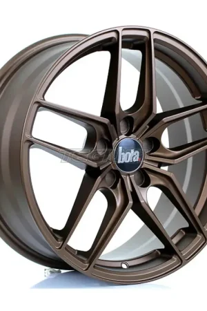 Viral BOLA B11 Alloy Wheel 18x8 5x100 ET30 To 45 72.6mm CB Matt Bronze