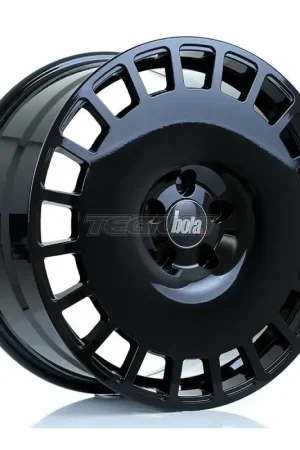 BOLA B12 Alloy Wheel 19x8.5 5x118 ET25 To 45 72.6mm CB Gloss Black Flash Sale