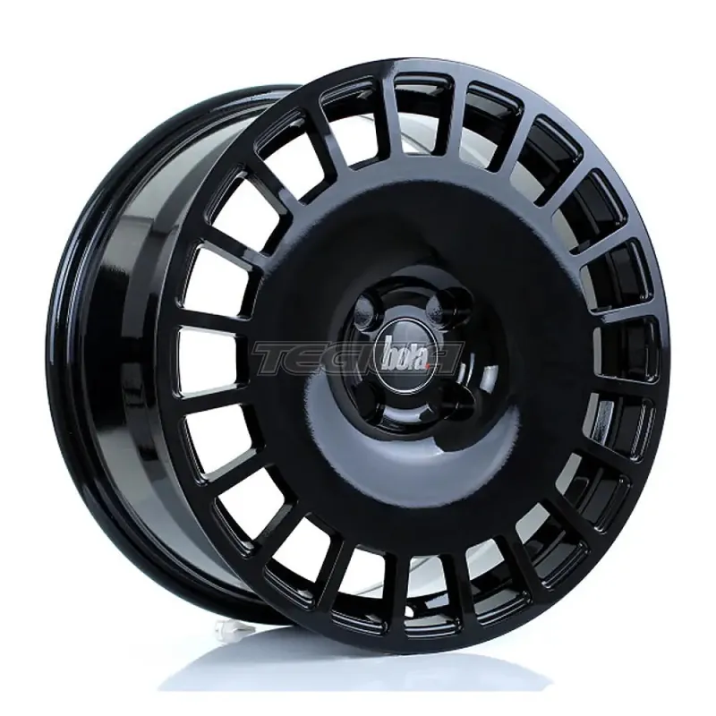 BOLA B12 Alloy Wheel 17x8 5x110 ET30 To 45 72.6mm CB Gloss Black Editor’s Pick