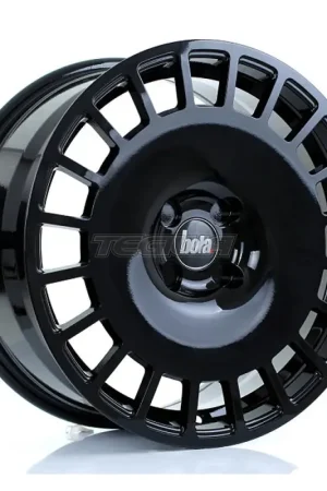 BOLA B12 Alloy Wheel 17x8 5x120 ET30 To 45 72.6mm CB Gloss Black Brand New