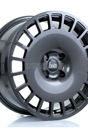 Premium BOLA B12 Alloy Wheel 17x8 5x110 ET30 To 45 72.6mm CB Gloss Gunmetal