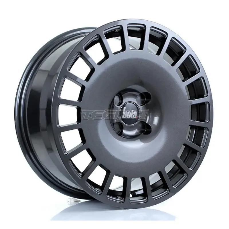 Premium BOLA B12 Alloy Wheel 17x8 5x110 ET30 To 45 72.6mm CB Gloss Gunmetal