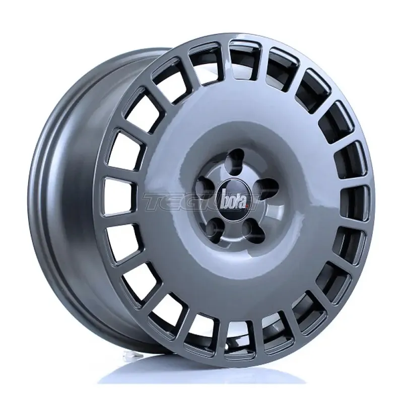 BOLA B12 Alloy Wheel 19x8.5 5x115 ET25 To 45 71.6mm CB Gloss Gunmetal Special Discount