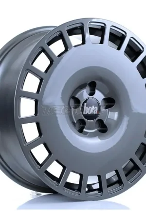 BOLA B12 Alloy Wheel 19x8.5 5x110 ET25 To 45 71.6mm CB Gloss Gunmetal While Supplies Last