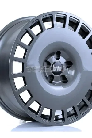 BOLA B12 Alloy Wheel 19x8.5 5x120 ET25 To 45 71.6mm CB Gloss Gunmetal Trusted Brand