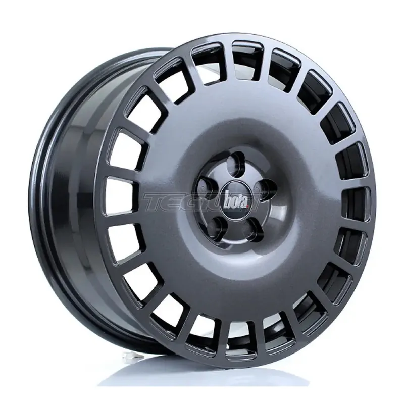 In Demand BOLA B12 Alloy Wheel 18x8 5x105 ET30 To 45 72.6mm CB Gloss Gunmetal