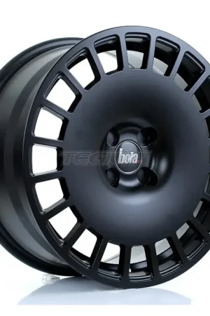 Hot Deal BOLA B12 Alloy Wheel 17x8 4x108 ET30 To 45 72.6mm CB Matt Black