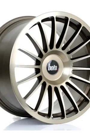BOLA B14 Alloy Wheel 18x9.5 5x112 ET30 To 45 72.6mm CB Hyper Bronze New Release