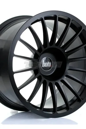 BOLA B14 Alloy Wheel 18x10.5 5x114 ET10 To 25 72.6mm CB Matt Black Handmade