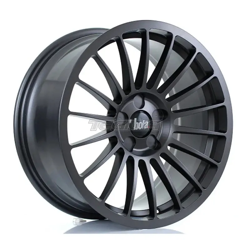 BOLA B14 Alloy Wheel 18x8.5 5x100 ET30 To 45 72.6mm CB Matt Gunmetal Cheap