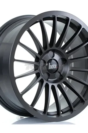 Fresh Stock BOLA B14 Alloy Wheel 18x8.5 5x105 ET30 To 45 72.6mm CB Matt Gunmetal