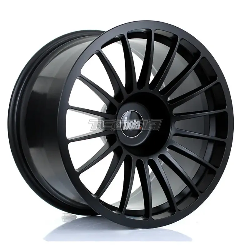Worldwide Shipping BOLA B14 Alloy Wheel 18x10.5 5x120 ET10 To 25 72.6mm CB Matt Black